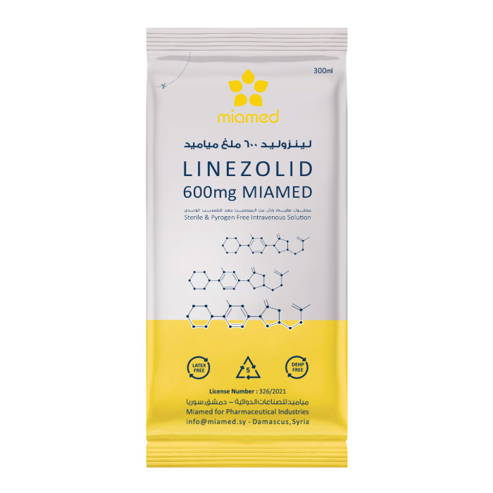 LINEZOLID
600mg MIAMED